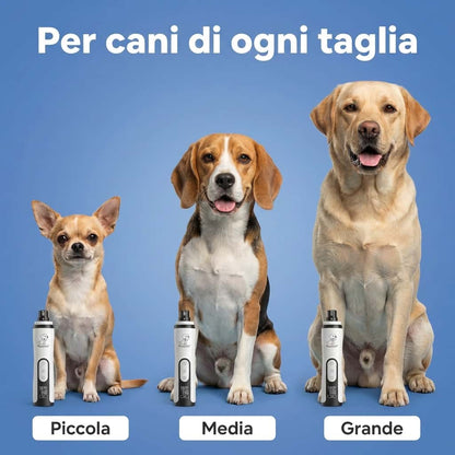 PawCare™ - Lima elettrica sicura con punta in diamante