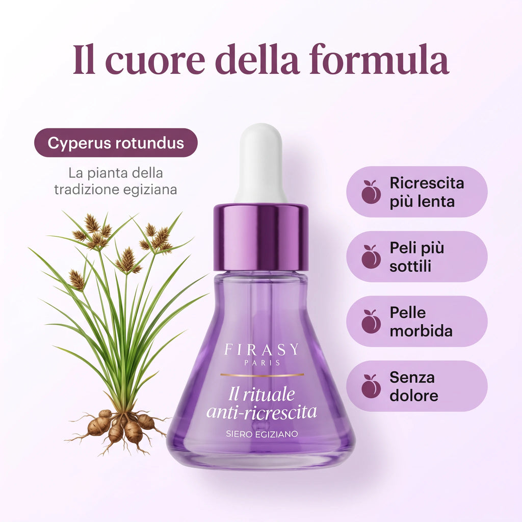 Il cuore della formula: Cyperus rotundus